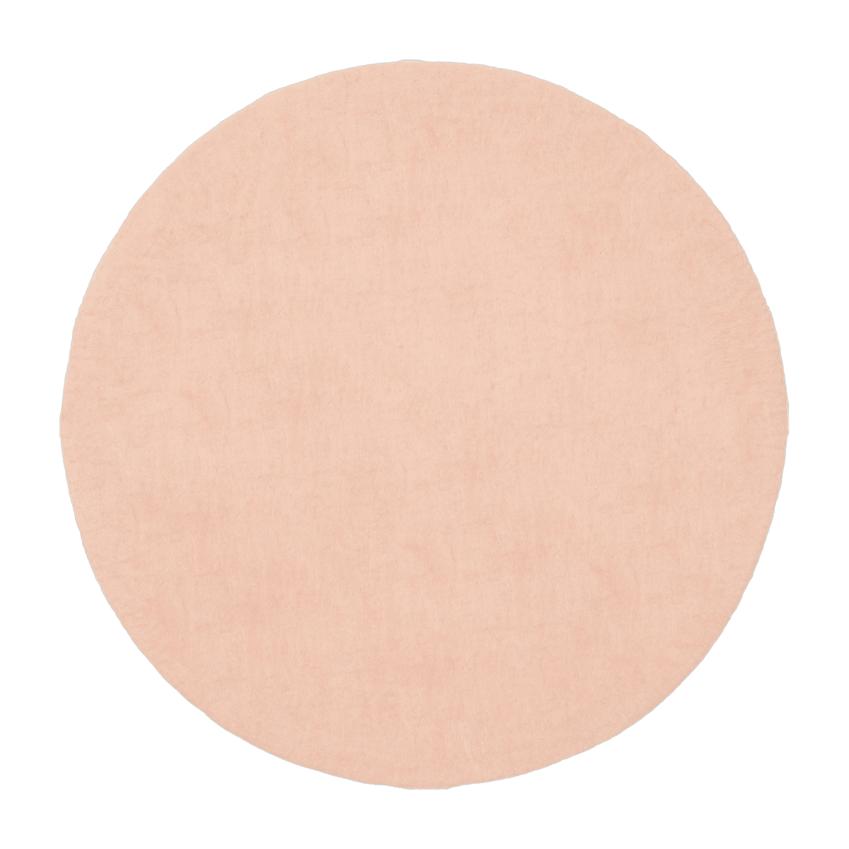 Tapis rond en laine rose 90 cm Merle - myfelt - The Cool Republic
