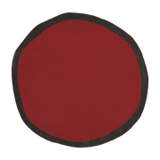 Tapis rond en laine rouge 200 cm Aros - Nanimarquina - The Cool Republic