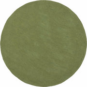 Tapis rond en laine vert 300 cm Kaspar - myfelt - The Cool Republic