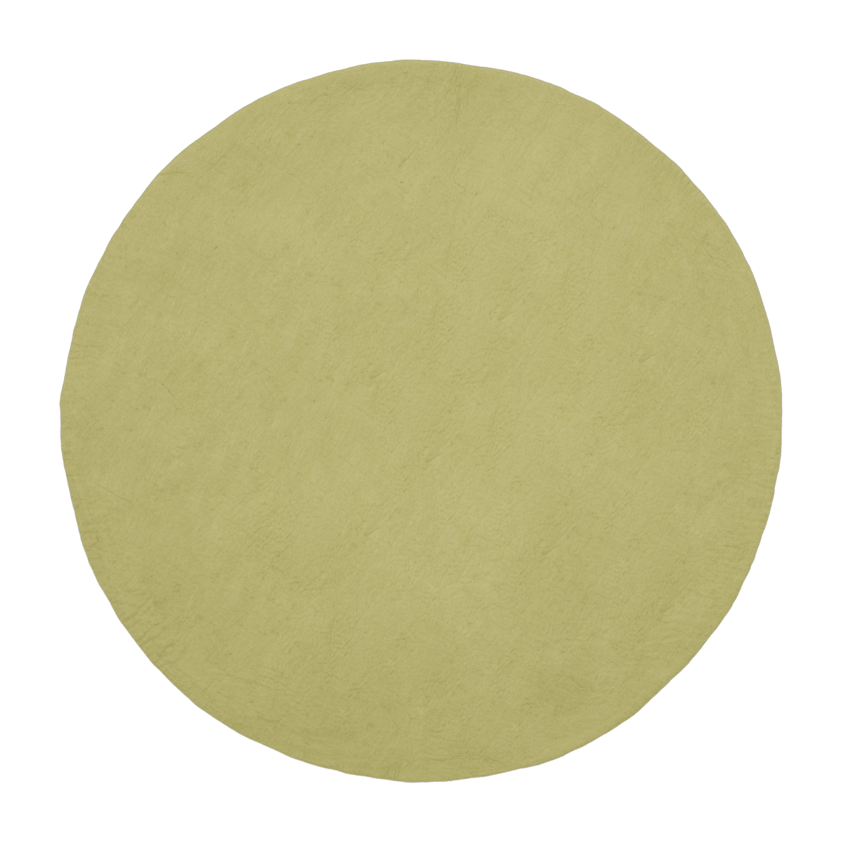 Tapis rond en laine vert clair 300 cm Pitt - myfelt - The Cool Republic