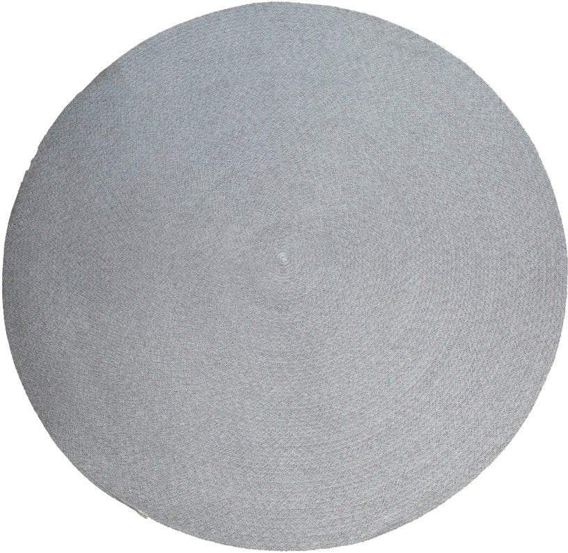 Tapis rond gris 140 cm Dot - Cane - Line - The Cool Republic