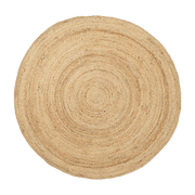 Tapis rond naturel en jute 240 cm Eternal - Ferm Living - The Cool Republic