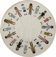 Tapis rond pour enfants 130 cm Friends - Bloomingville Mini - The Cool Republic