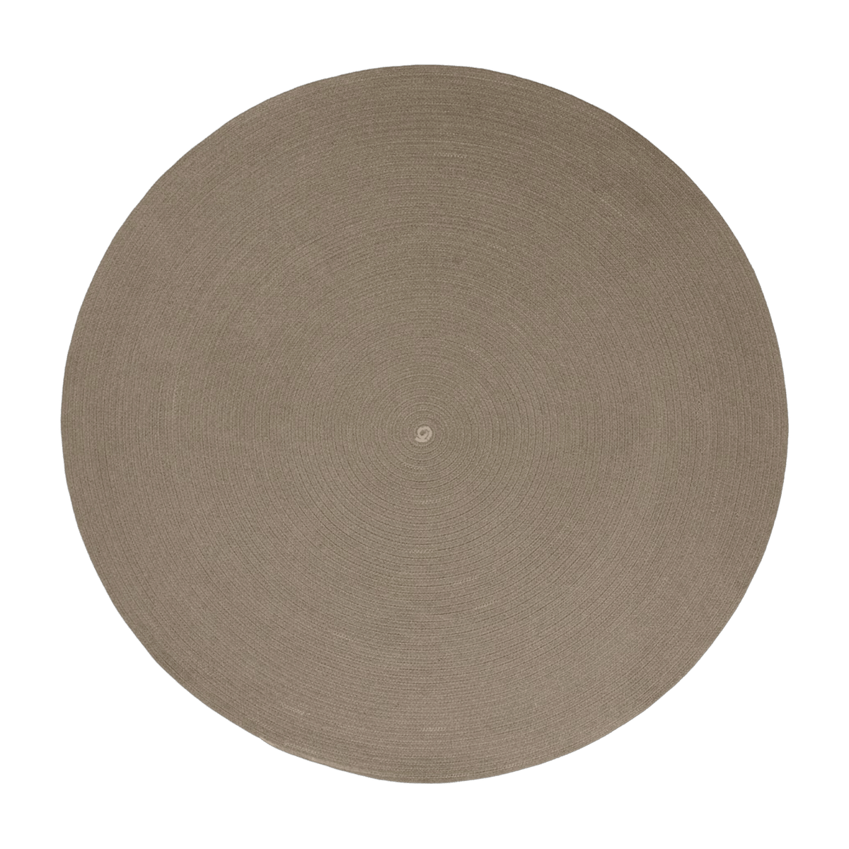 Tapis rond taupe 140 cm Circle - Cane-Line - The Cool Republic
