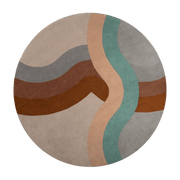 Tapis rond vert 250 cm - Kartell - The Cool Republic