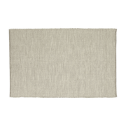 Tapis tissé gris et blanc 120x180 cm - Hübsch - The Cool Republic