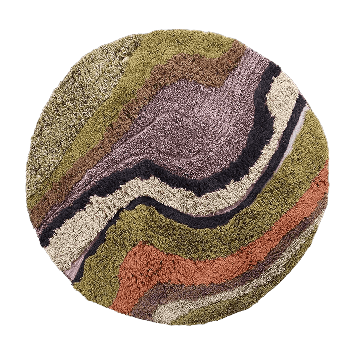 Round Tufted Rug Gradient (150X150) - HKLIVING - The Cool Republic
