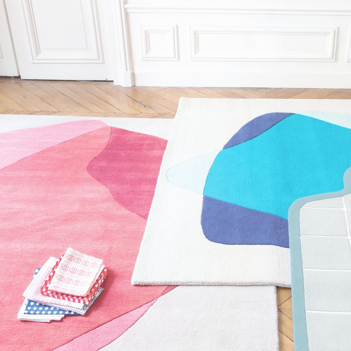 Tapis tufté main rectangulaire 220x180 cm Jane - Hartô - The Cool Republic