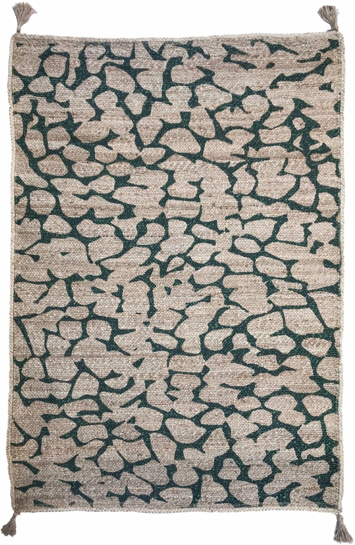 Tapis vert 230x 160 cm Sand - Edito - The Cool Republic