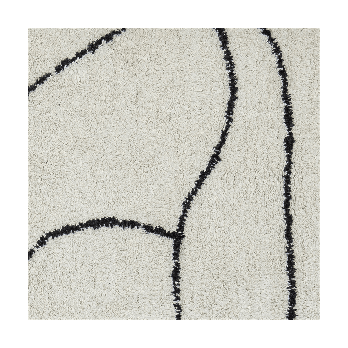 Tapis Viga Coton Blanc - Bloomingville - The Cool Republic