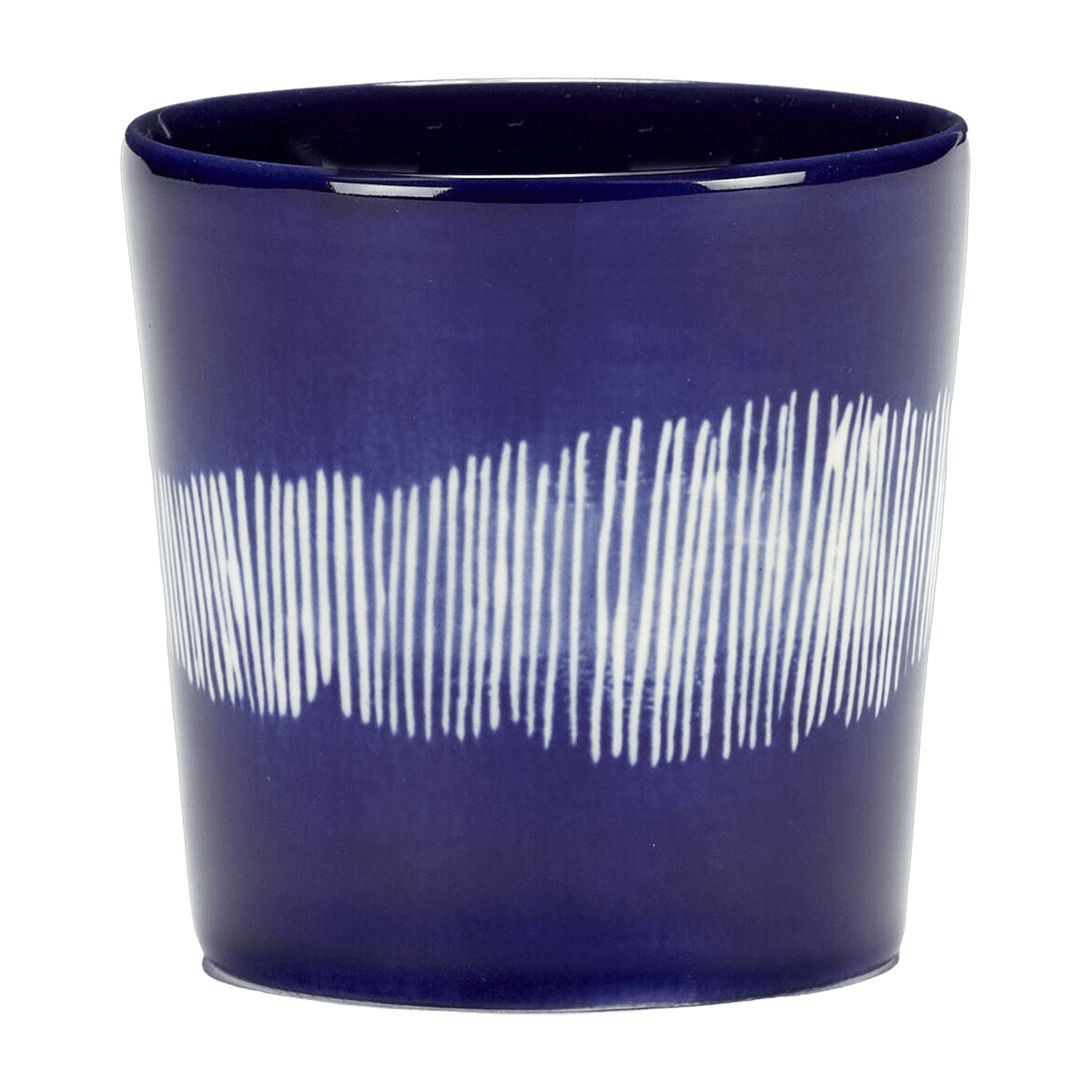Tasse à café bleue 25 cl Stripes Feast - Serax - The Cool Republic
