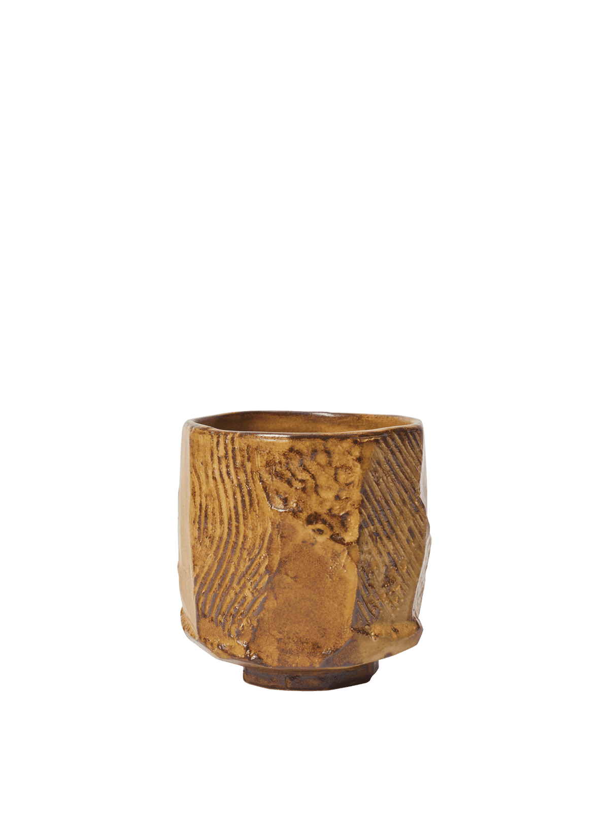 Tasse à café en céramique marron 8 cm Toky - Ferm Living - The Cool Republic