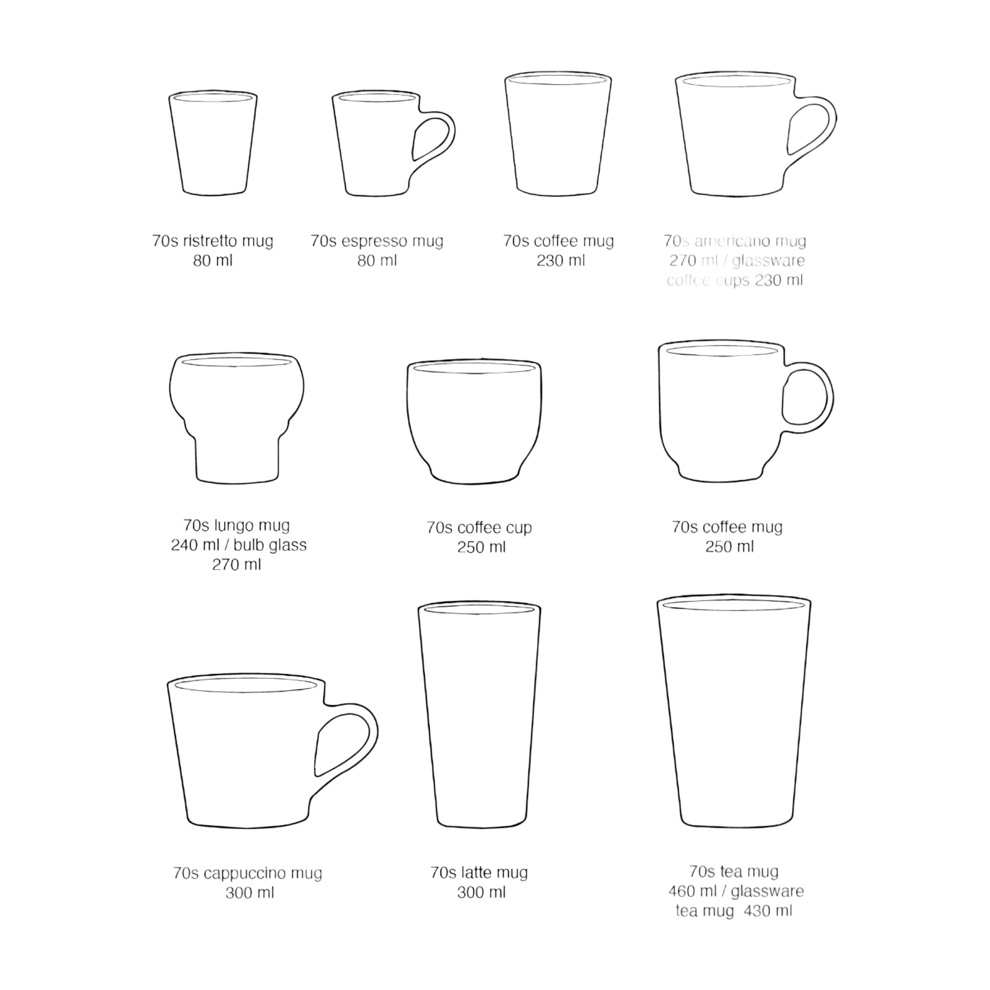 Tasse à café en grès marron 250ml Shell - HKLIVING - The Cool Republic