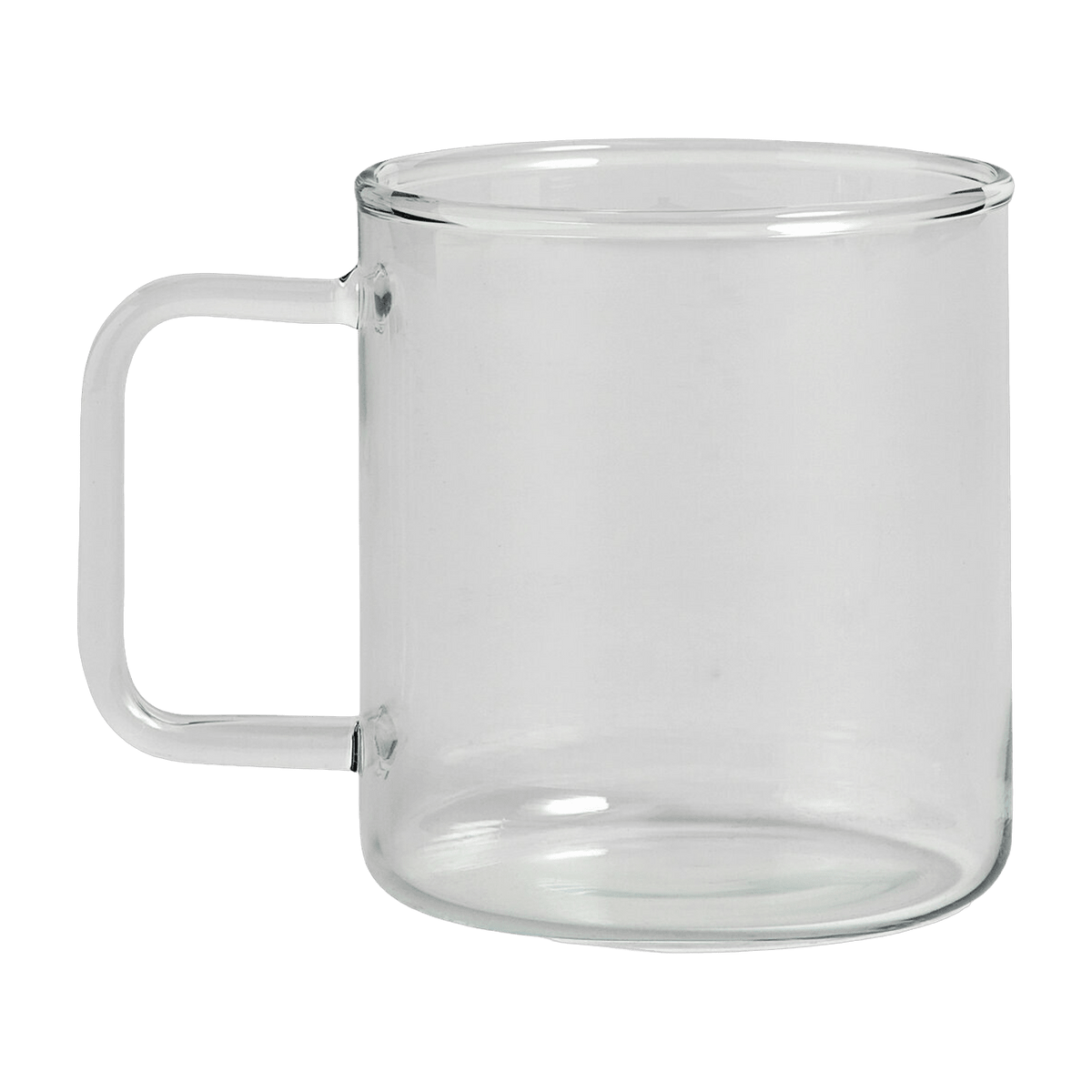 Tasse à café en verre borosilicate transparent 9 cm Glass - HAY - The Cool Republic