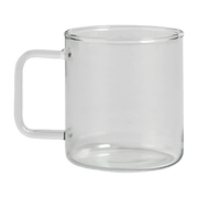Tasse à café en verre borosilicate transparent 9 cm Glass - HAY - The Cool Republic