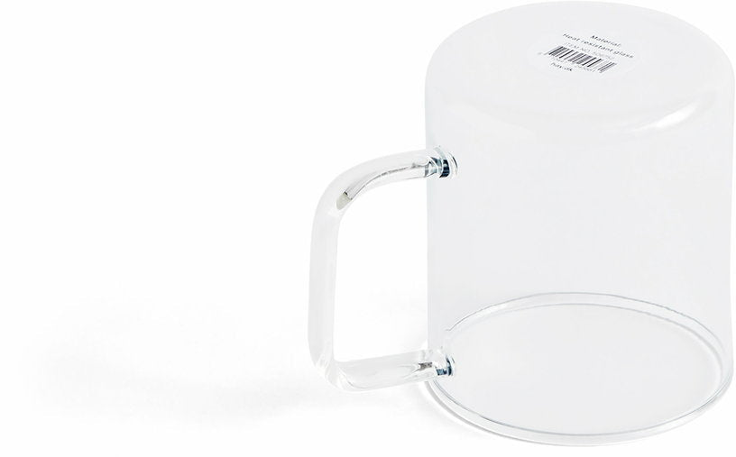 Tasse à café en verre borosilicate transparent 9 cm Glass - HAY - The Cool Republic