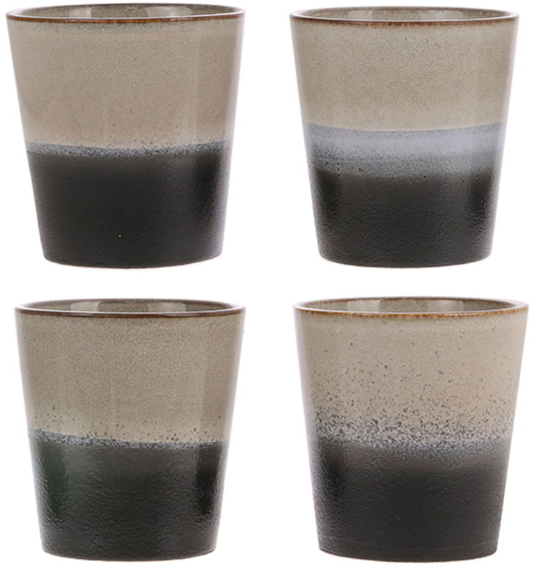 Tasse à café Rock en céramique Vaisselle 70's - HKliving - The Cool Republic
