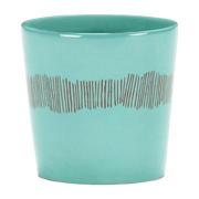 Tasse à café turquoise 25 cl Stripes Feast - Serax - The Cool Republic