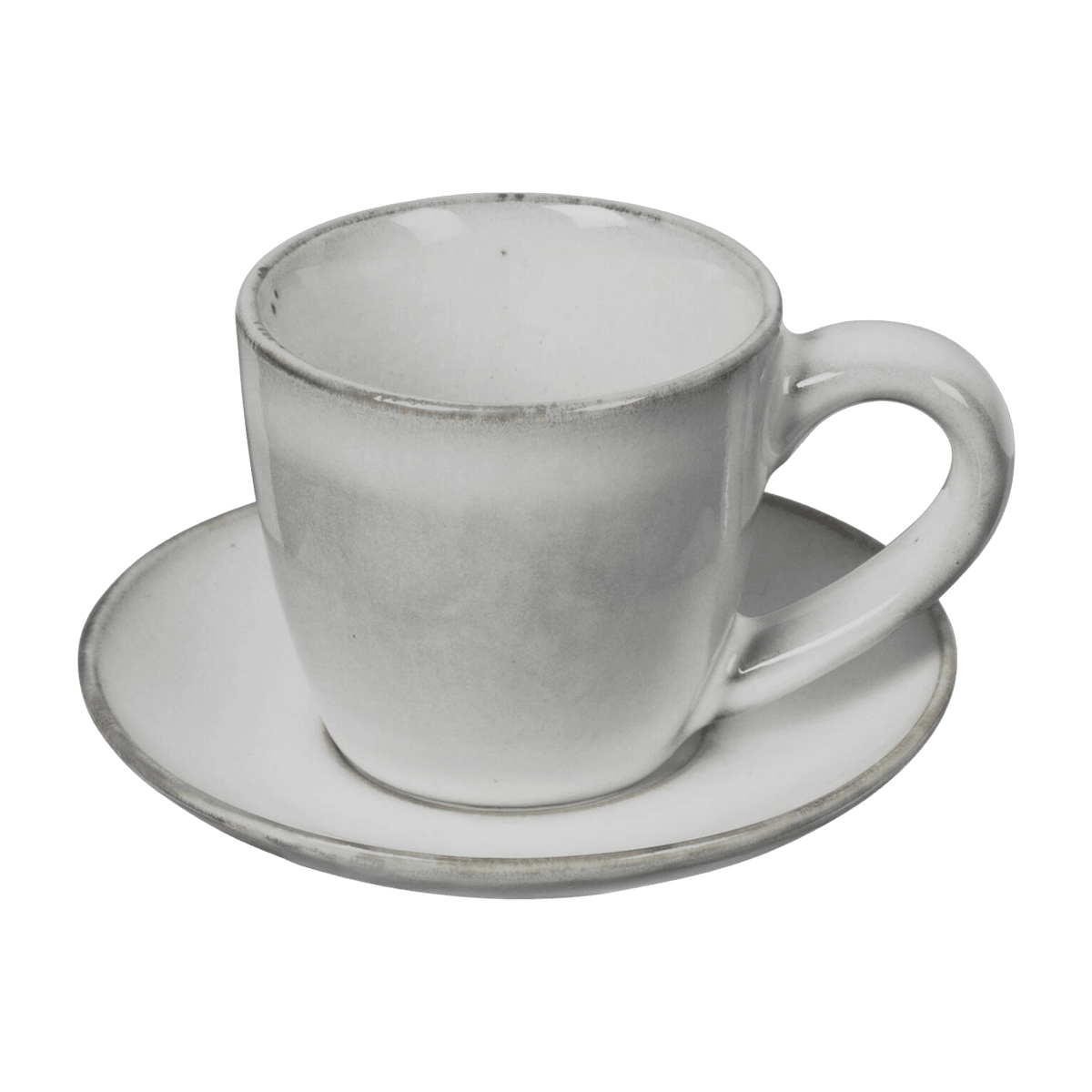 Tasse à expresso avec soucoupe Nordic Sand - Broste Copenhagen - The Cool Republic