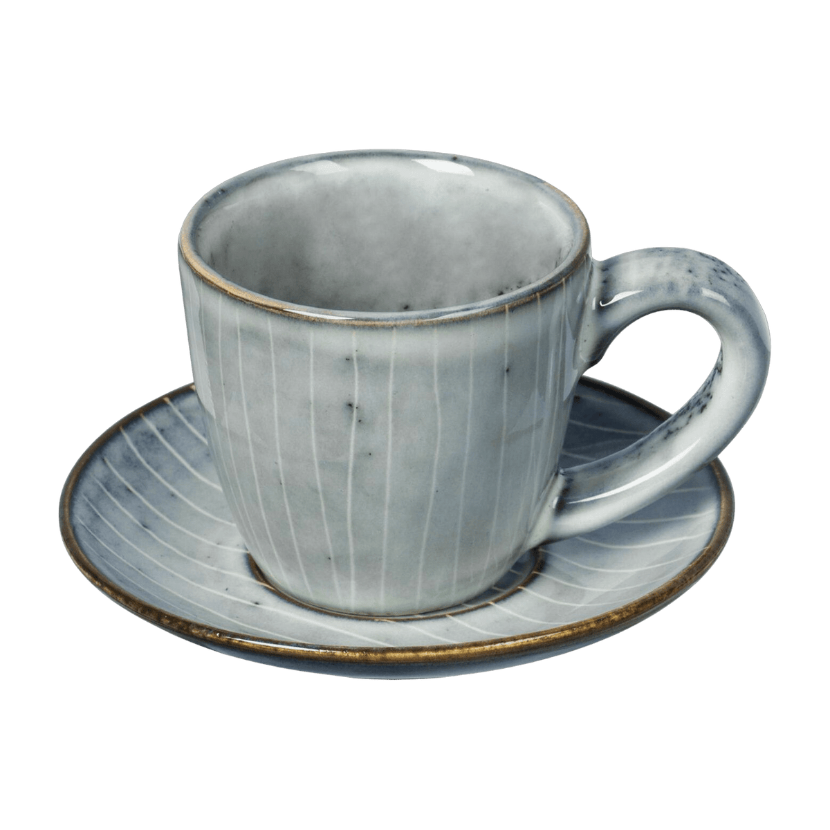 Tasse à expresso avec soucoupe Nordic Sea - Broste Copenhagen - The Cool Republic