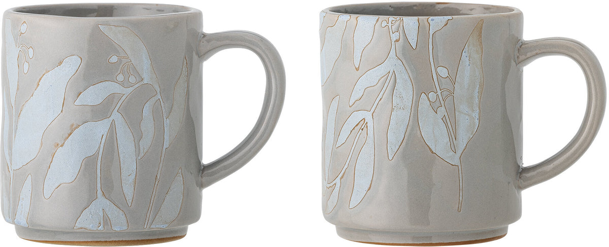Tasse Aurora en grès gris - Bloomingville