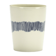Tasse blanche 33 cl Stripes Feast - Serax - The Cool Republic