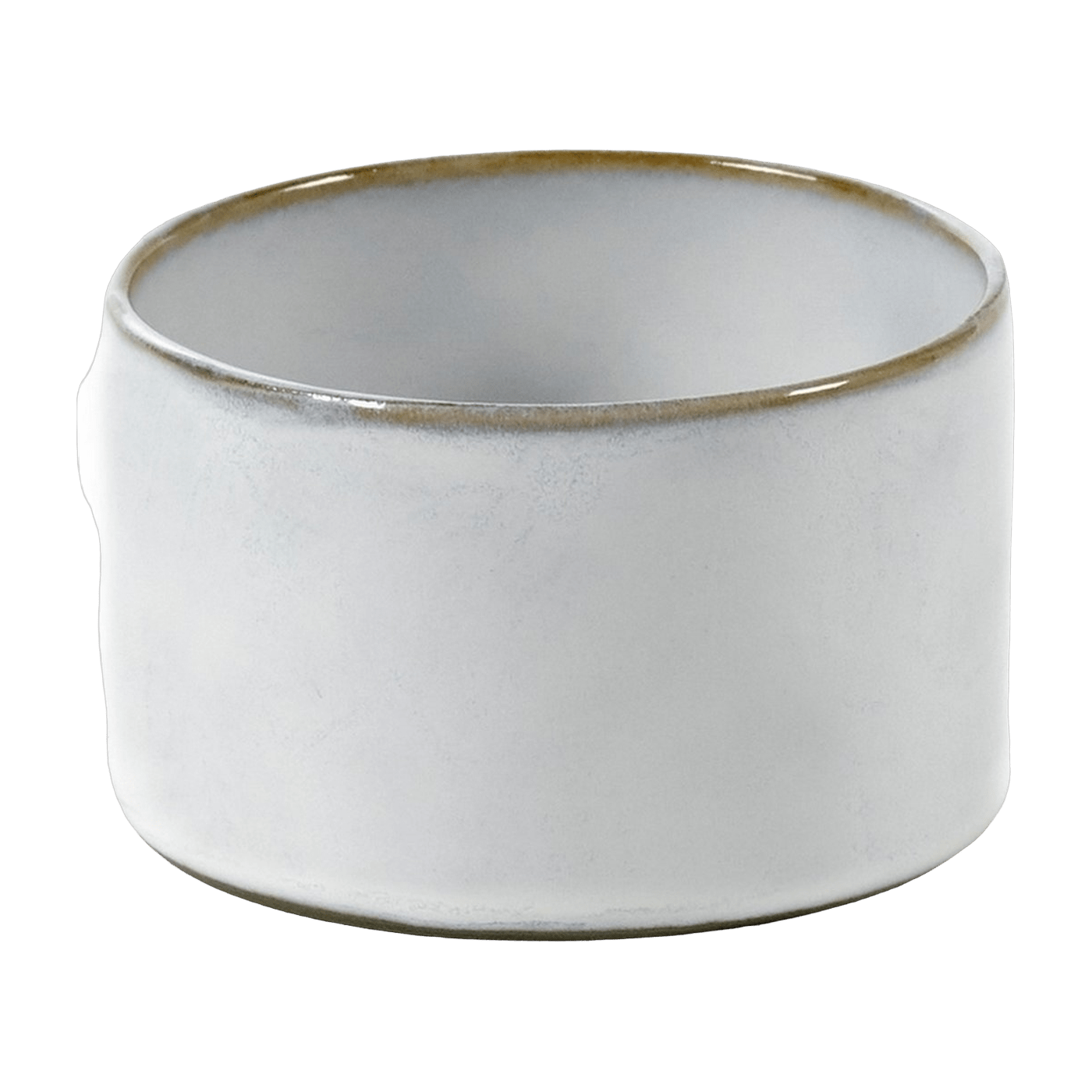 Tasse blanche cylindrique en grès - Serax - The Cool Republic