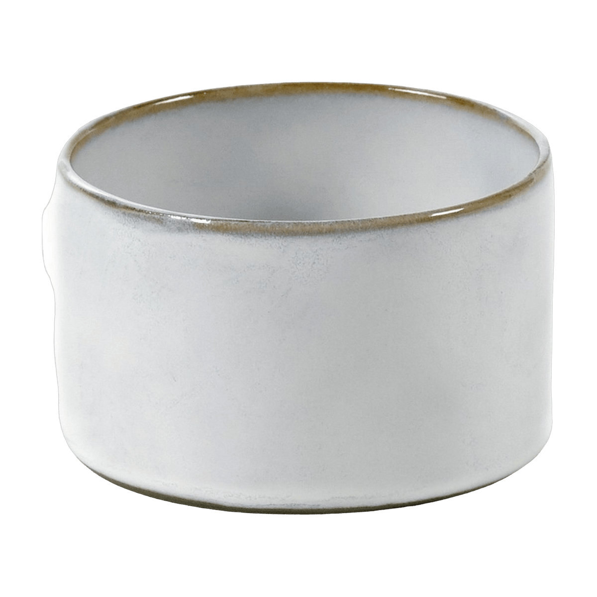 Tasse blanche cylindrique en grès - Serax - The Cool Republic