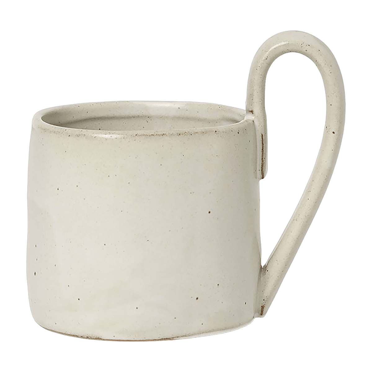 Tasse en porcelaine blanc cassé Flow - Ferm Living - The Cool Republic
