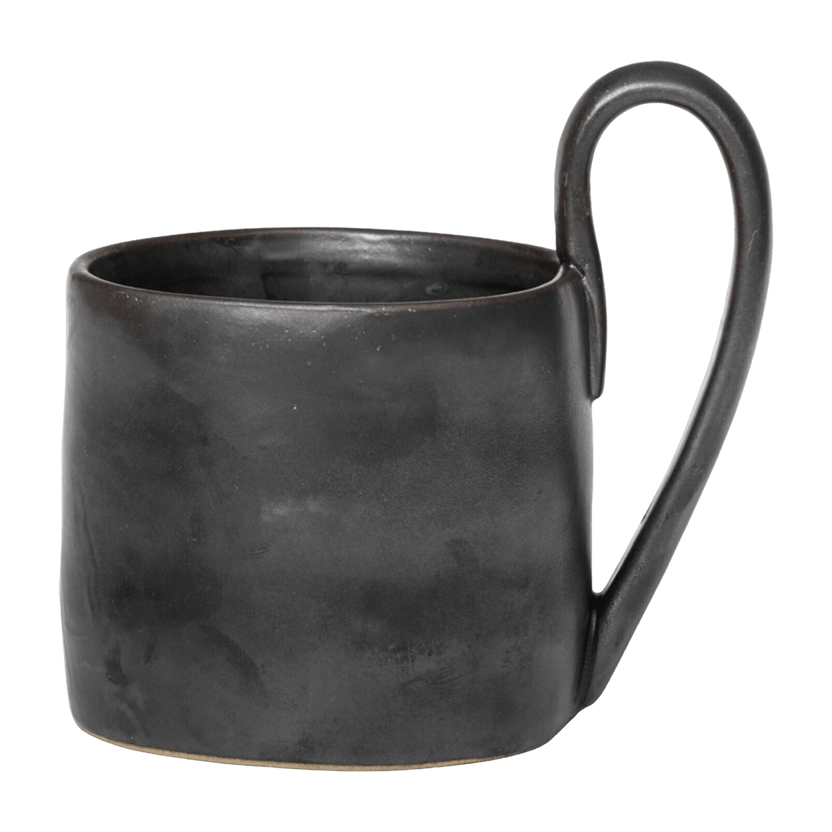 Tasse en porcelaine noire Flow - Ferm Living - The Cool Republic