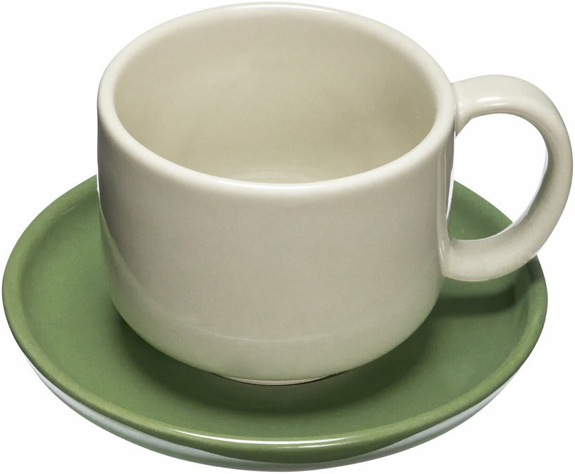 Tasse en poudre de pierre verte Amare - Hübsch - The Cool Republic