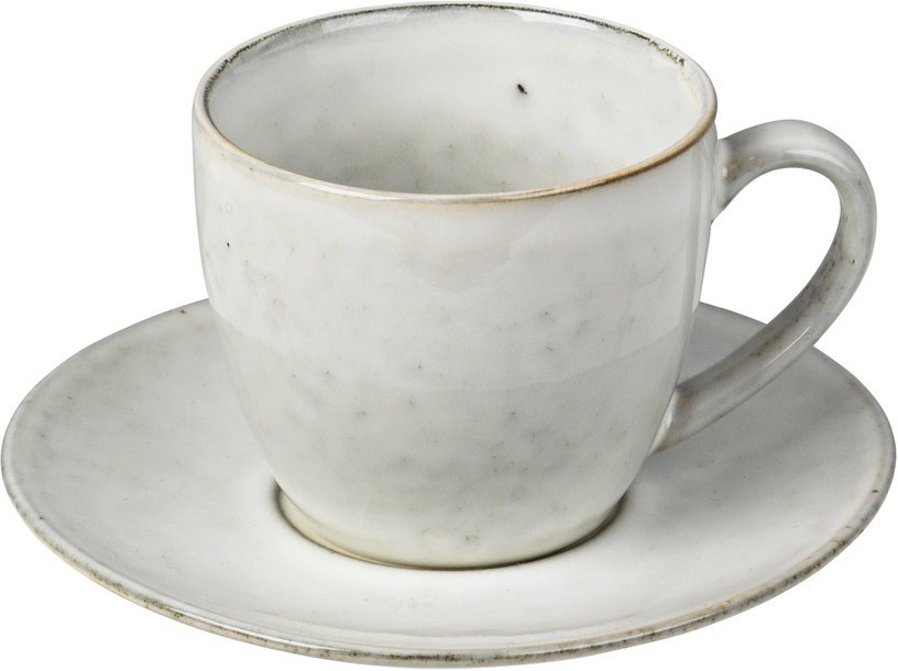 Tasse et sous - tasse en grès Nordic Sand - Broste Copenhagen - The Cool Republic
