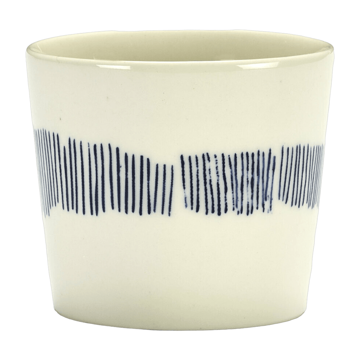 Tasse expresso blanc avec motif bleu Feast - Serax - The Cool Republic