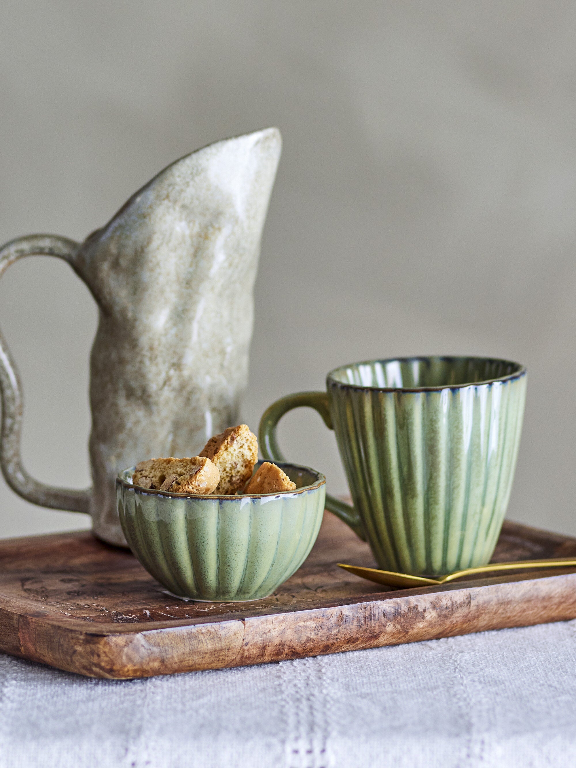 Tasse Latina Grès Vert - Bloomingville