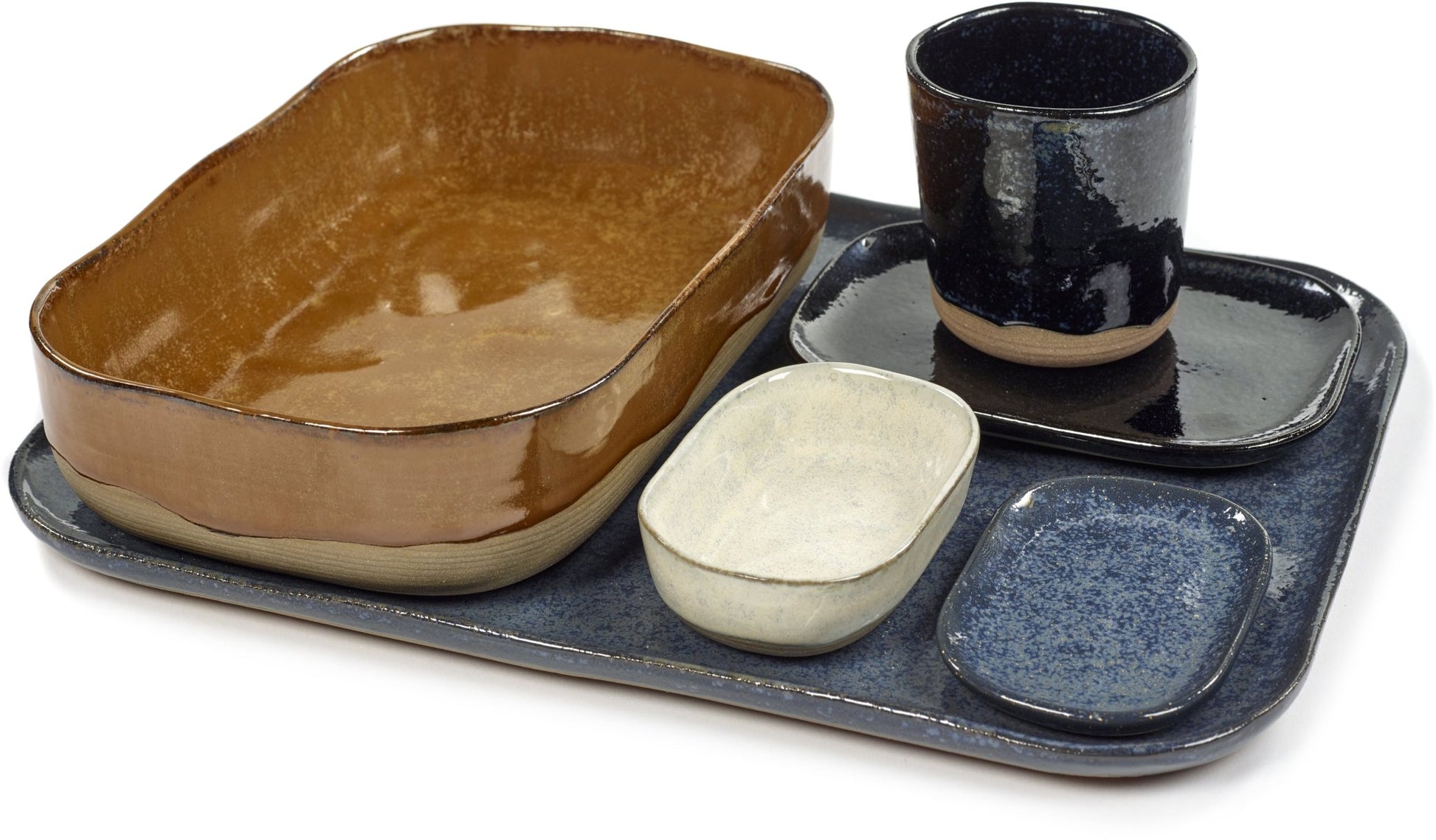 Tasse ocre brun Merci - Serax - The Cool Republic
