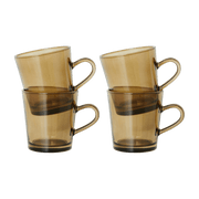 Tasses à café Mud Brown (lot de 4) - HKLIVING - The Cool Republic