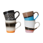 Tasses à espresso Funky (lot de 4) - HKLIVING - The Cool Republic