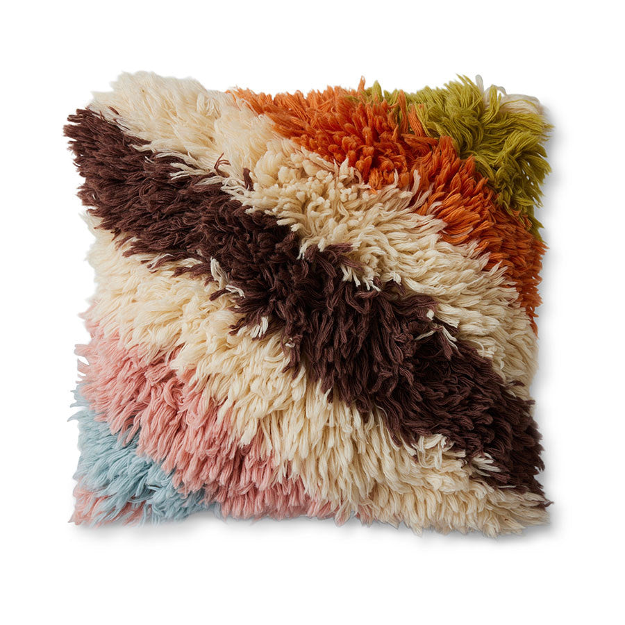Cuscino morbido rigato (55x55cm) - HKLIVING