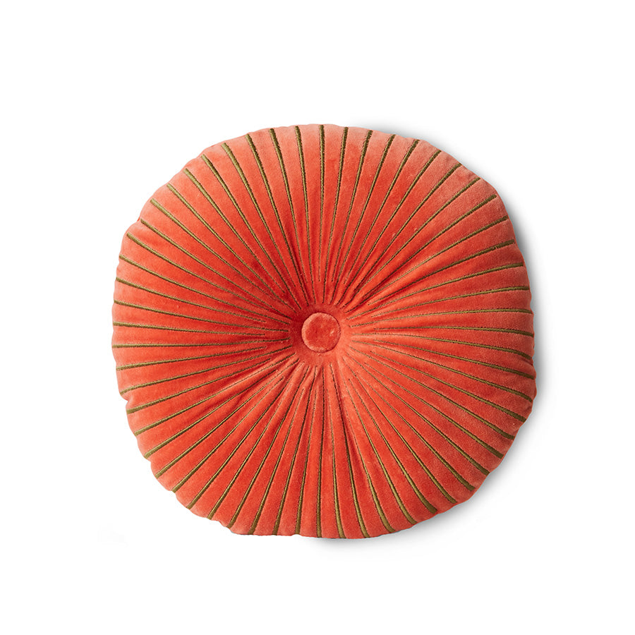 Cuscino rotondo ondulato Sienna (50x50cm) - HKLIVING