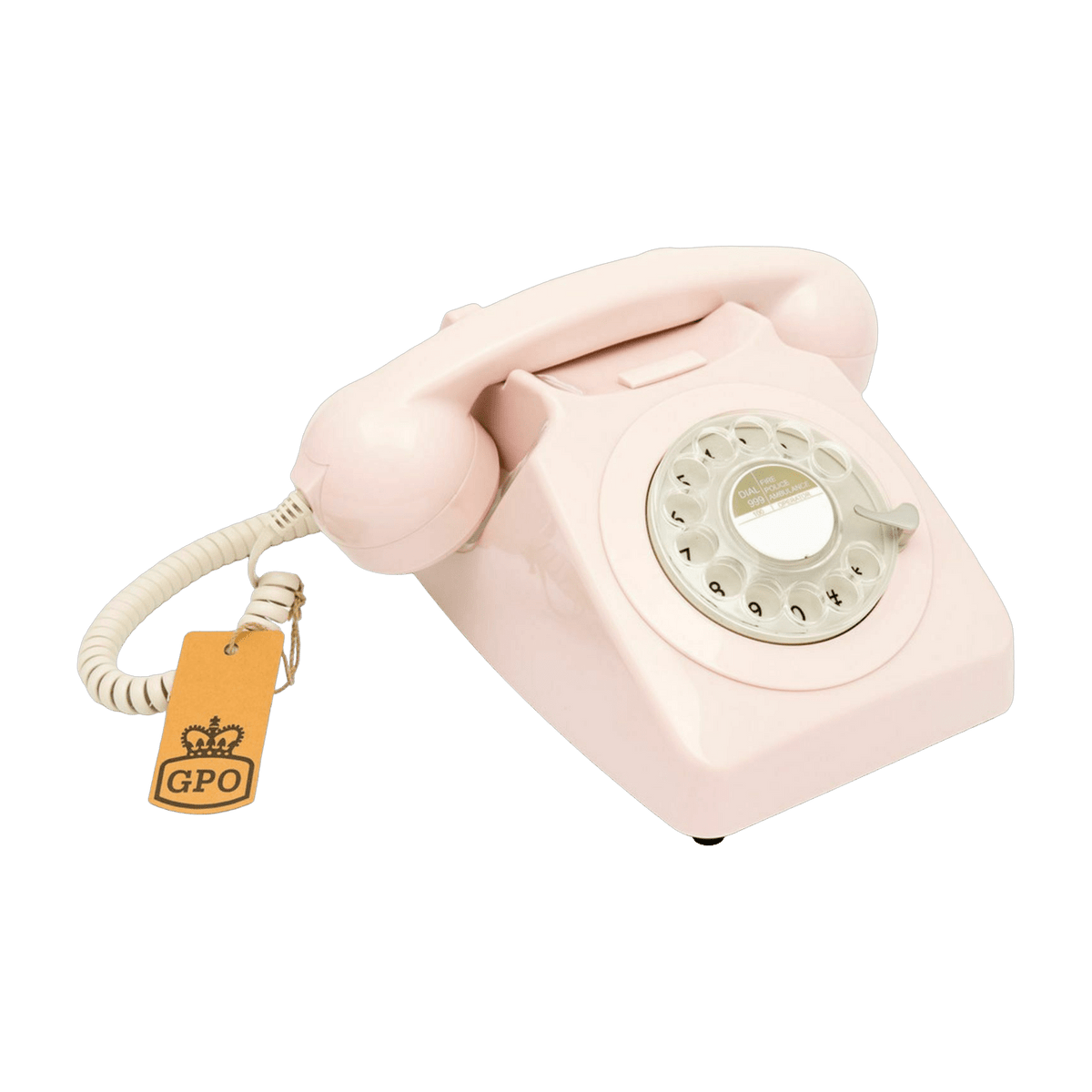 Téléphone fixe rétro rose 746 Rotary - GPO Retro - The Cool Republic