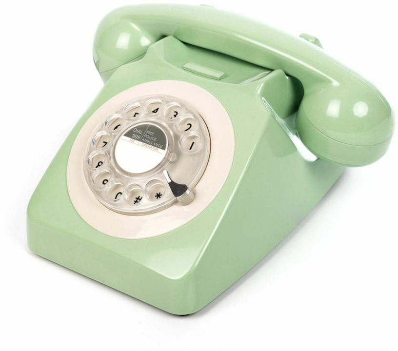 Téléphone fixe rétro vert 746 Rotary - GPO Retro - The Cool Republic