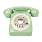 Téléphone fixe rétro vert 746 Rotary - GPO Retro - The Cool Republic
