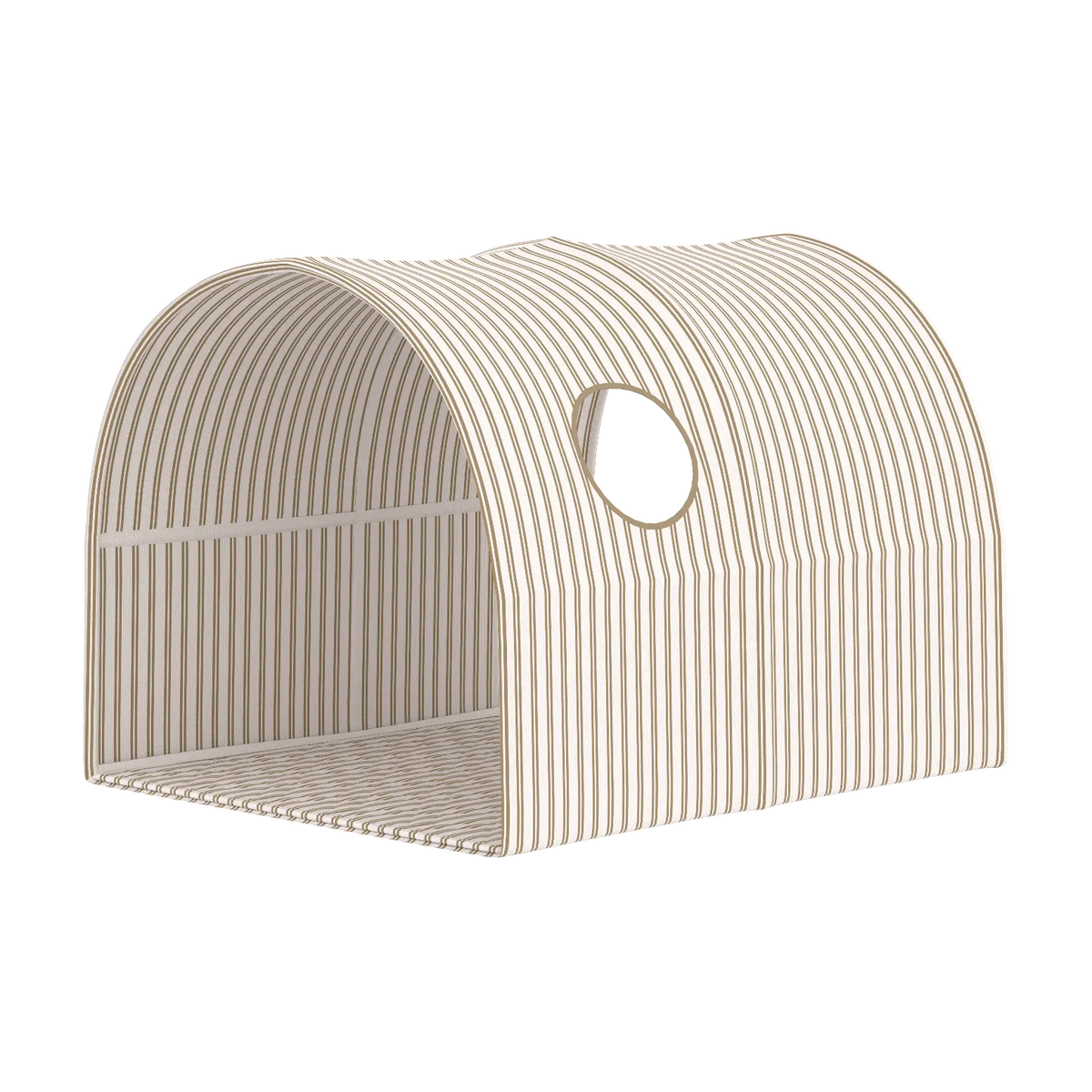 Tente de jeu pour enfant en coton blanc rayé 102x86x102cm Dawn - Flexa — vue 7