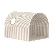 Tente de jeu pour enfant en coton blanc rayé 102x86x102cm Dawn - Flexa