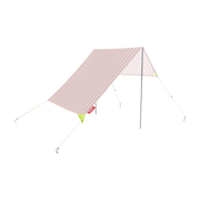 Tente de plage en coton rose à rayures melrose 40 x 19 cm Miasun - Fatboy - The Cool Republic