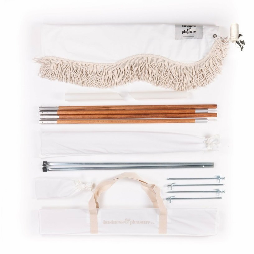 Tente d'extérieur blanc antique Premium - Business & Pleasure - The Cool Republic