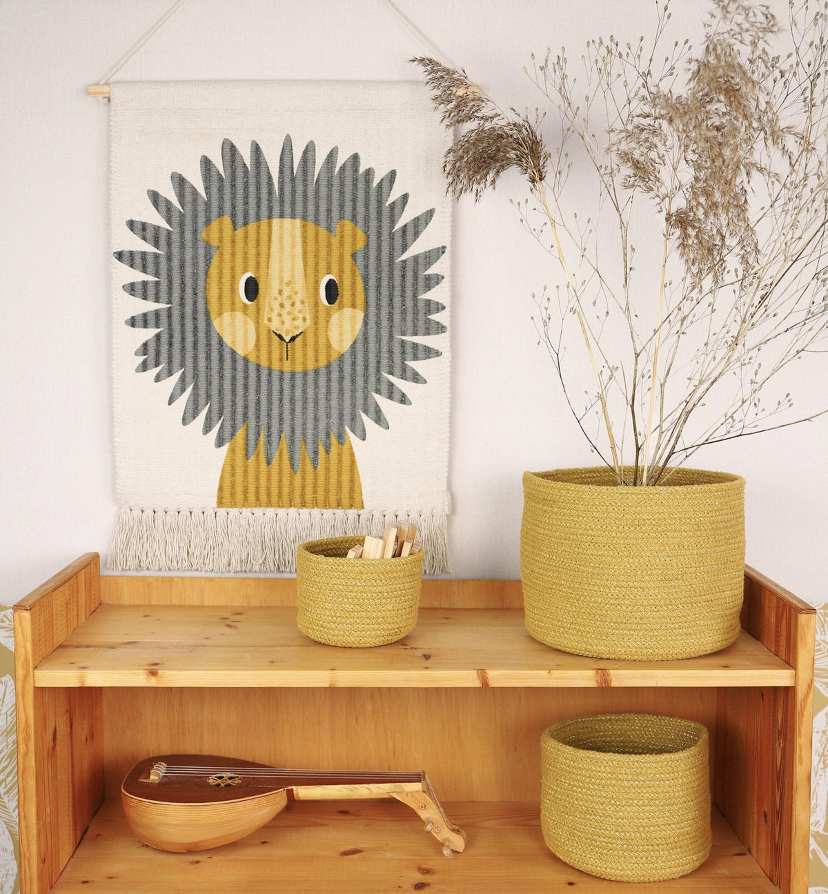 Tenture murale en coton 45 x 60 cm JAGGO - Nattiot - The Cool Republic
