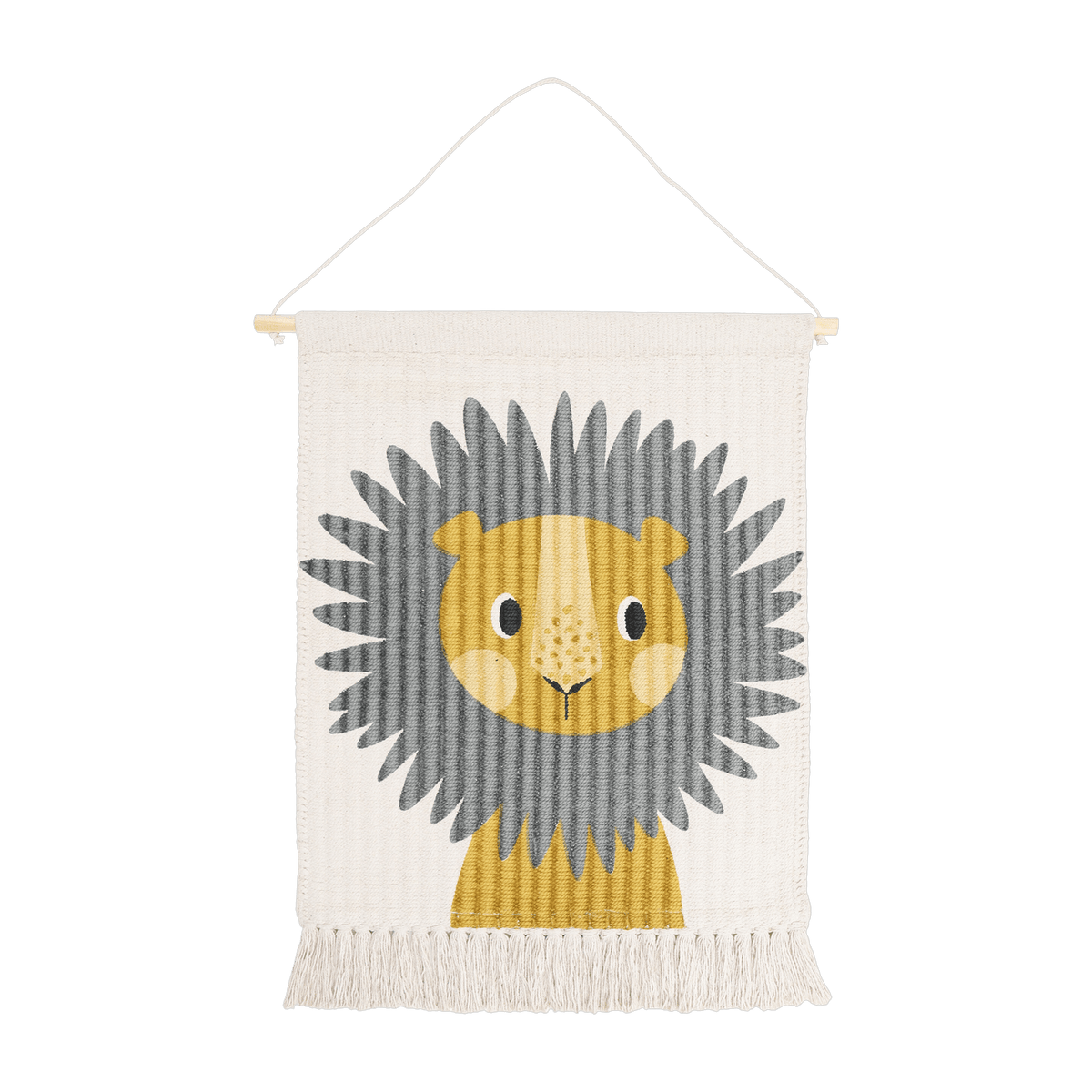 Tenture murale en coton 45 x 60 cm JAGGO - Nattiot - The Cool Republic