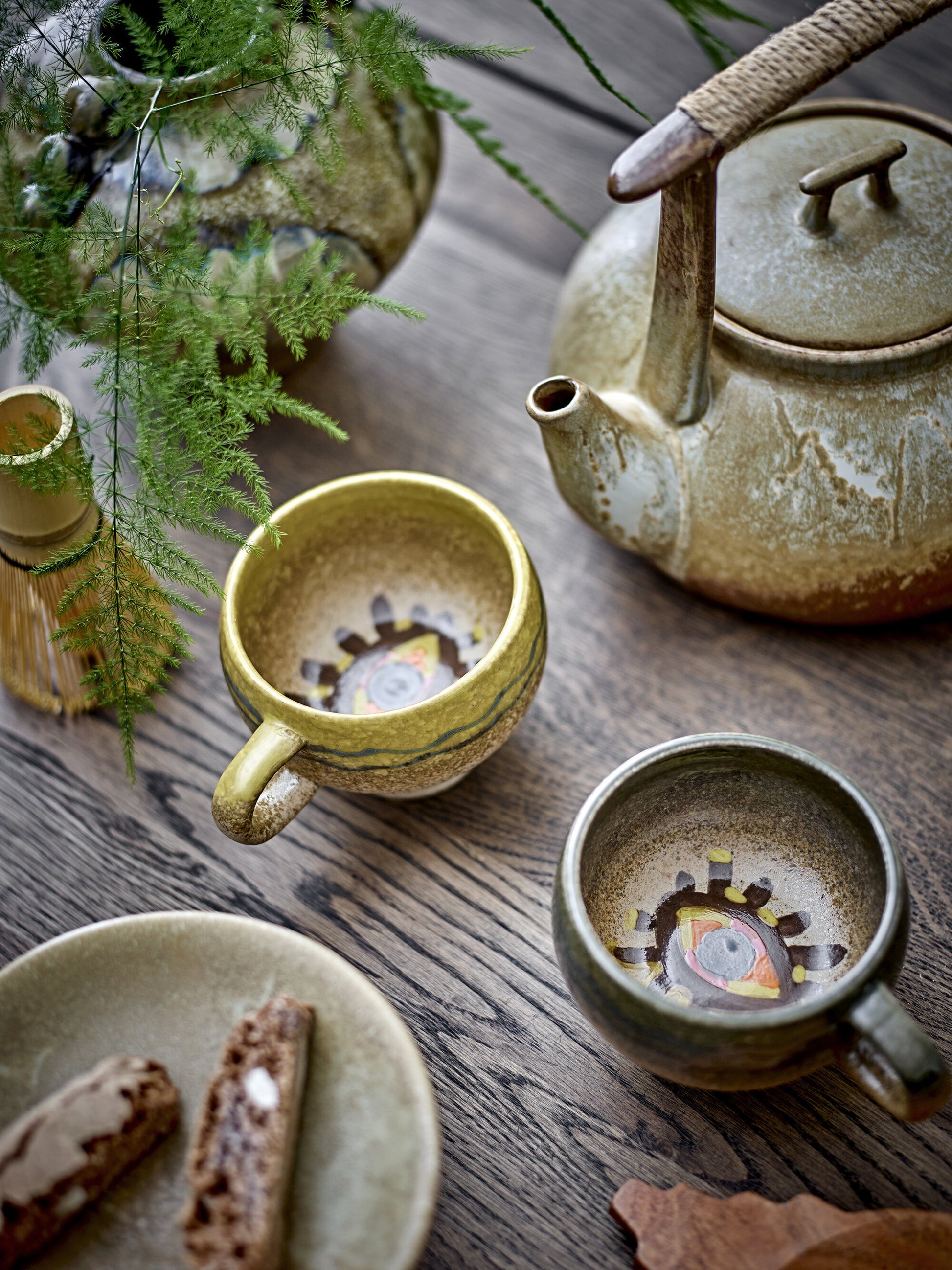 Théière Ikigai Grès Marron - Bloomingville