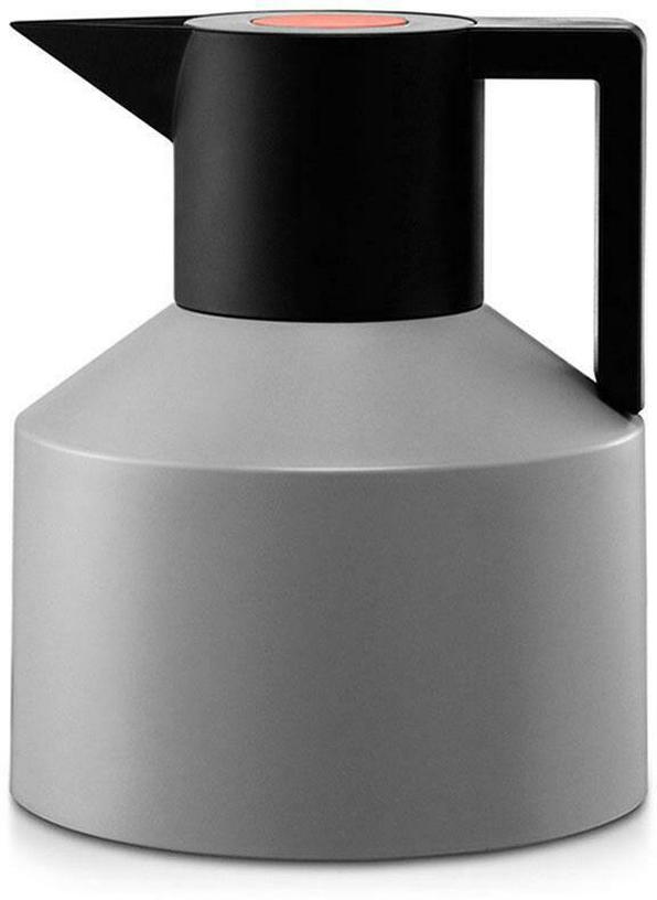 Thermos en plastique grise et noire 1L Geo Vacuum - Normann Copenhagen - The Cool Republic